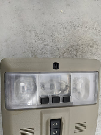 compare product 2015 Land Rover Lr4 Overhead Roof Console Tan