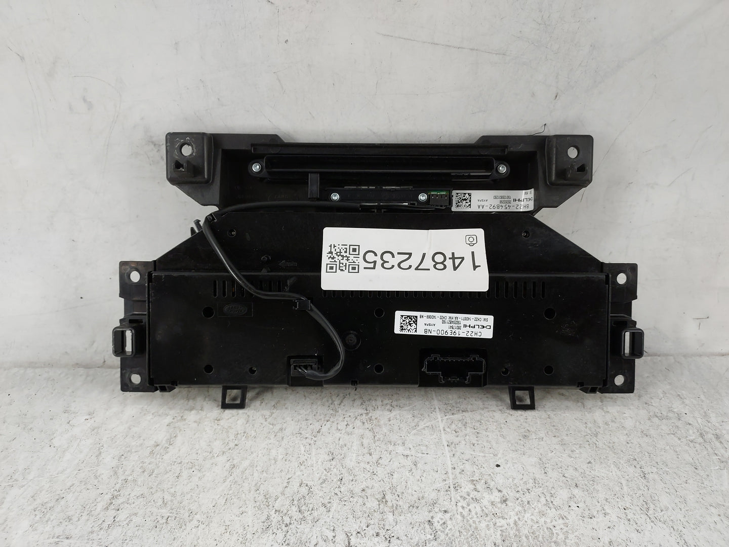 2010-2016 Land Rover Lr4 Climate Control Module Temperature AC/Heater Replacement P/N:CH22-19E900-NB BR22-454892-AA Fits OEM