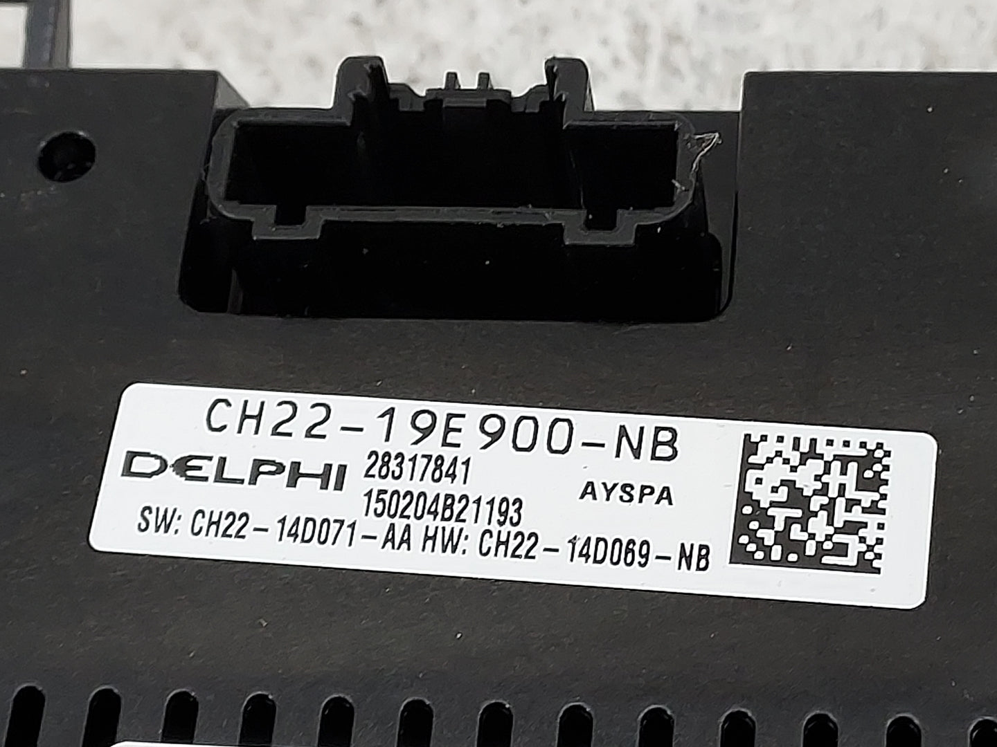2010-2016 Land Rover Lr4 Climate Control Module Temperature AC/Heater Replacement P/N:CH22-19E900-NB BR22-454892-AA Fits OEM