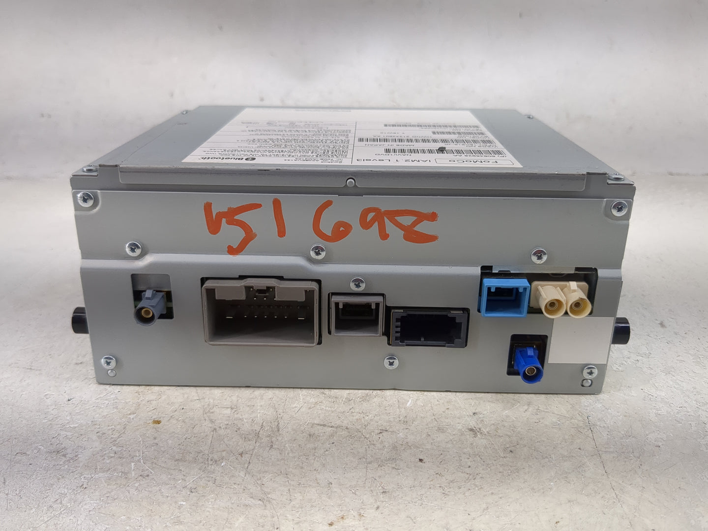 2012-2016 Land Rover Lr4 Radio AM FM Cd Player Receiver Replacement P/N:50645928 AA CF6N-18C815-JK Fits OEM Used Auto Parts 