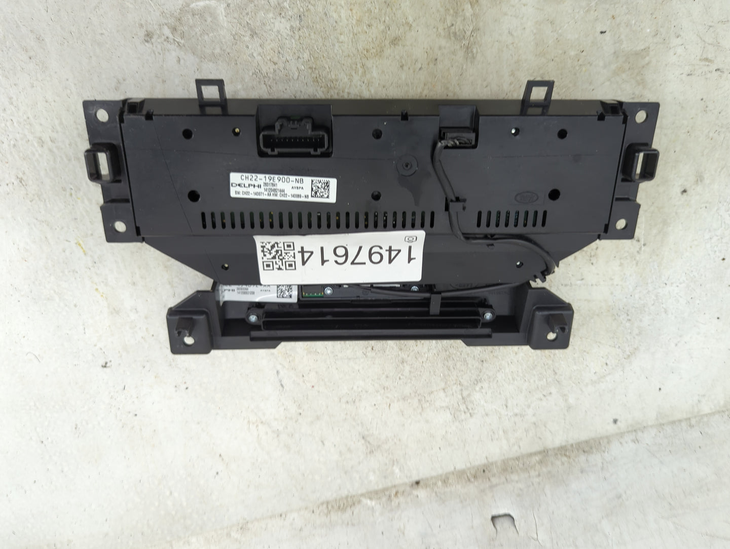 2010-2016 Land Rover Lr4 Climate Control Module Temperature AC/Heater Replacement P/N:CH22-19E900-NB CH22-14D071-AA Fits OEM