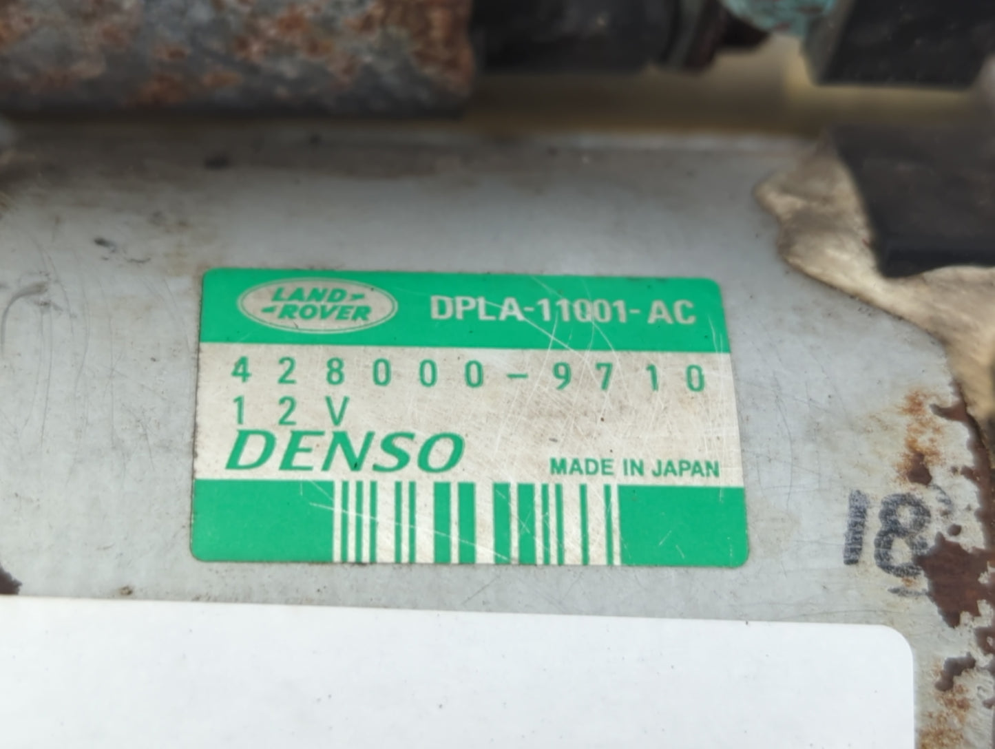2014-2016 Land Rover Lr4 Car Starter Motor Solenoid OEM P/N:428000-9710 Fits Fits 2014 2015 2016 OEM Used Auto Parts - Oemus