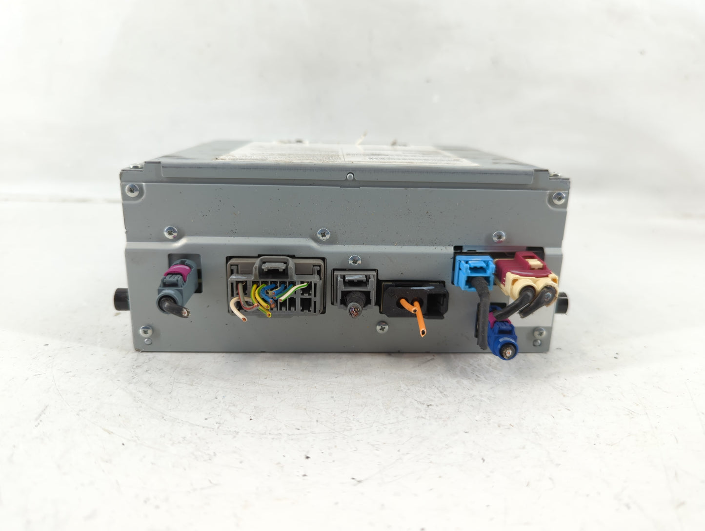 2012-2016 Land Rover Range Rover Sport Radio AM FM Cd Player Receiver Replacement P/N:50645928 AA Fits OEM Used Auto Parts -