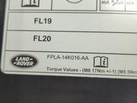 2015 Land Rover Range Rover Sport Fusebox Fuse Box Panel Relay Module P/N:FPLA-14K016-AA Fits OEM Used Auto Parts - Oemuseda