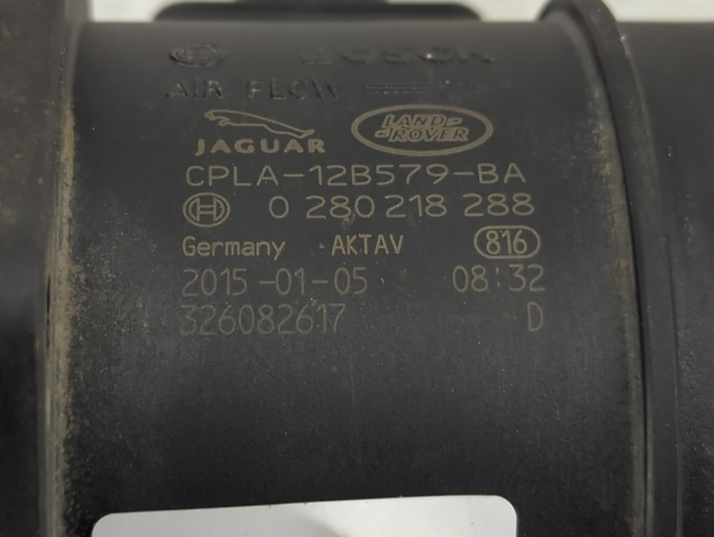 2014-2020 Land Rover Range Rover Sport Mass Air Flow Meter Maf 1488276 - Oemusedautoparts1.com