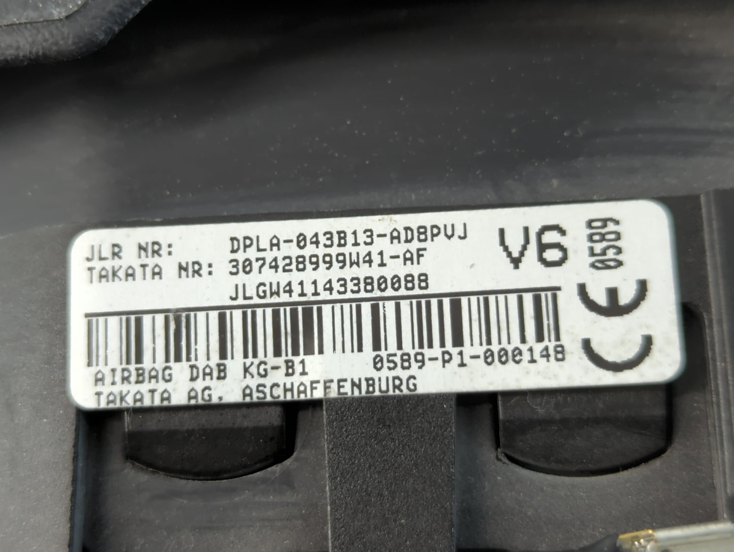 2014-2017 Land Rover Range Rover Sport Air Bag Driver Left Steering Wheel Mounted P/N:DPLA-43B13-AD Fits Fits 2014 2015 2016