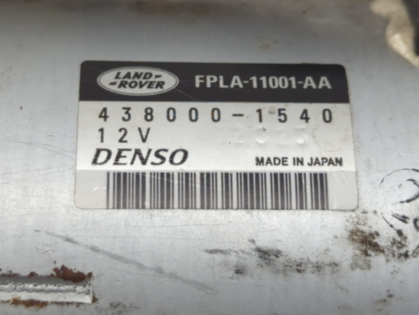 2015-2020 Land Rover Range Rover Sport Car Starter Motor Solenoid OEM P/N:438000-1540 Fits Fits 2015 2016 2017 2018 2019 202