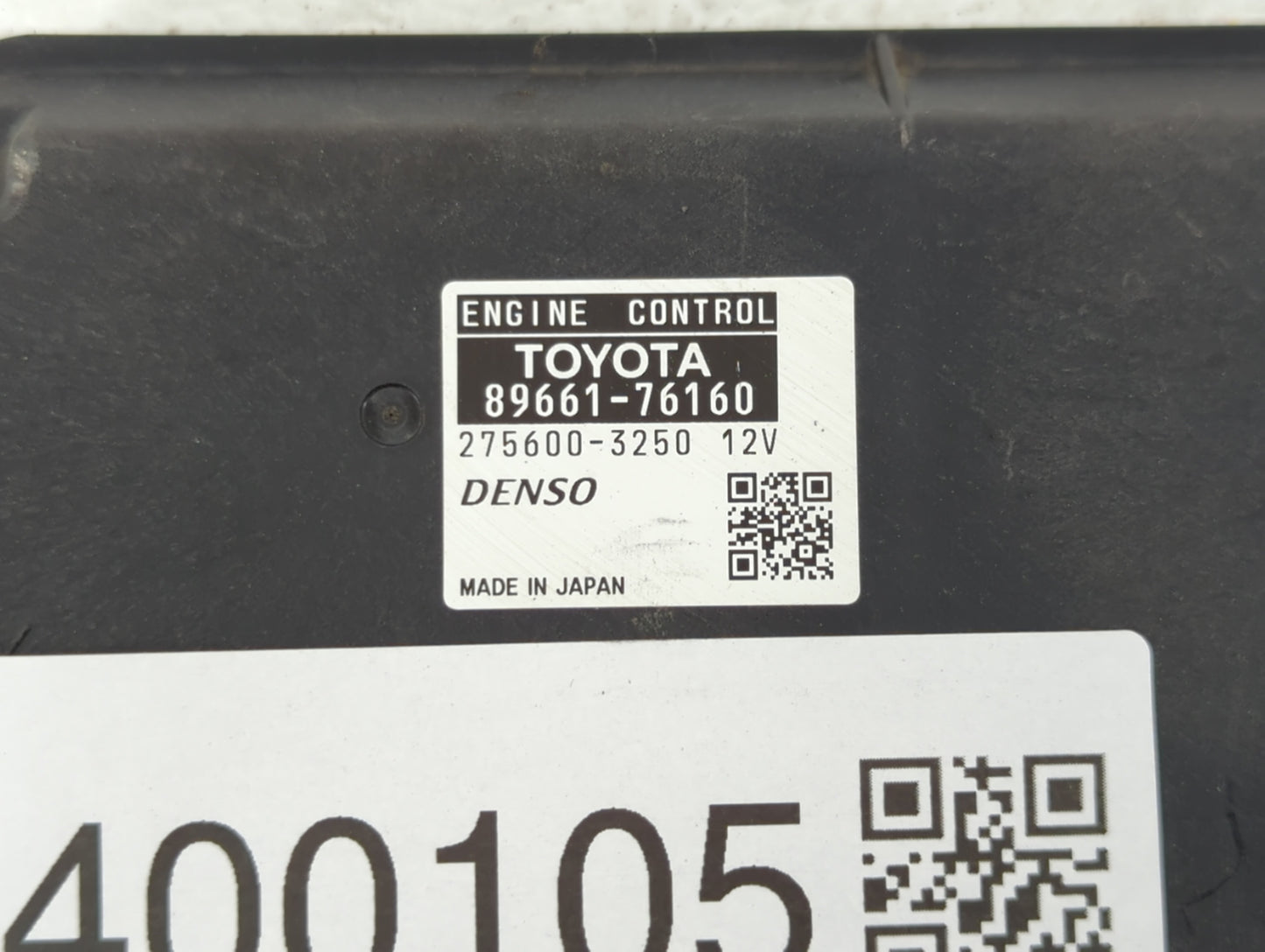 2015-2017 Lexus Ct200h PCM Engine Control Computer ECU ECM PCU OEM P/N:89661-76160 Fits Fits 2015 2016 2017 OEM Used Auto Pa