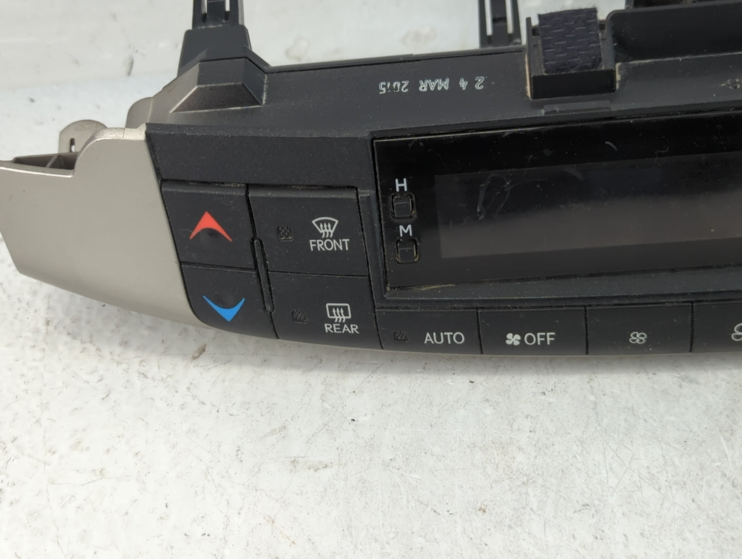 2014-2017 Lexus Ct200h Climate Control Module Temperature AC/Heater Replacement P/N:55900-76100 Fits Fits 2014 2015 2016 201