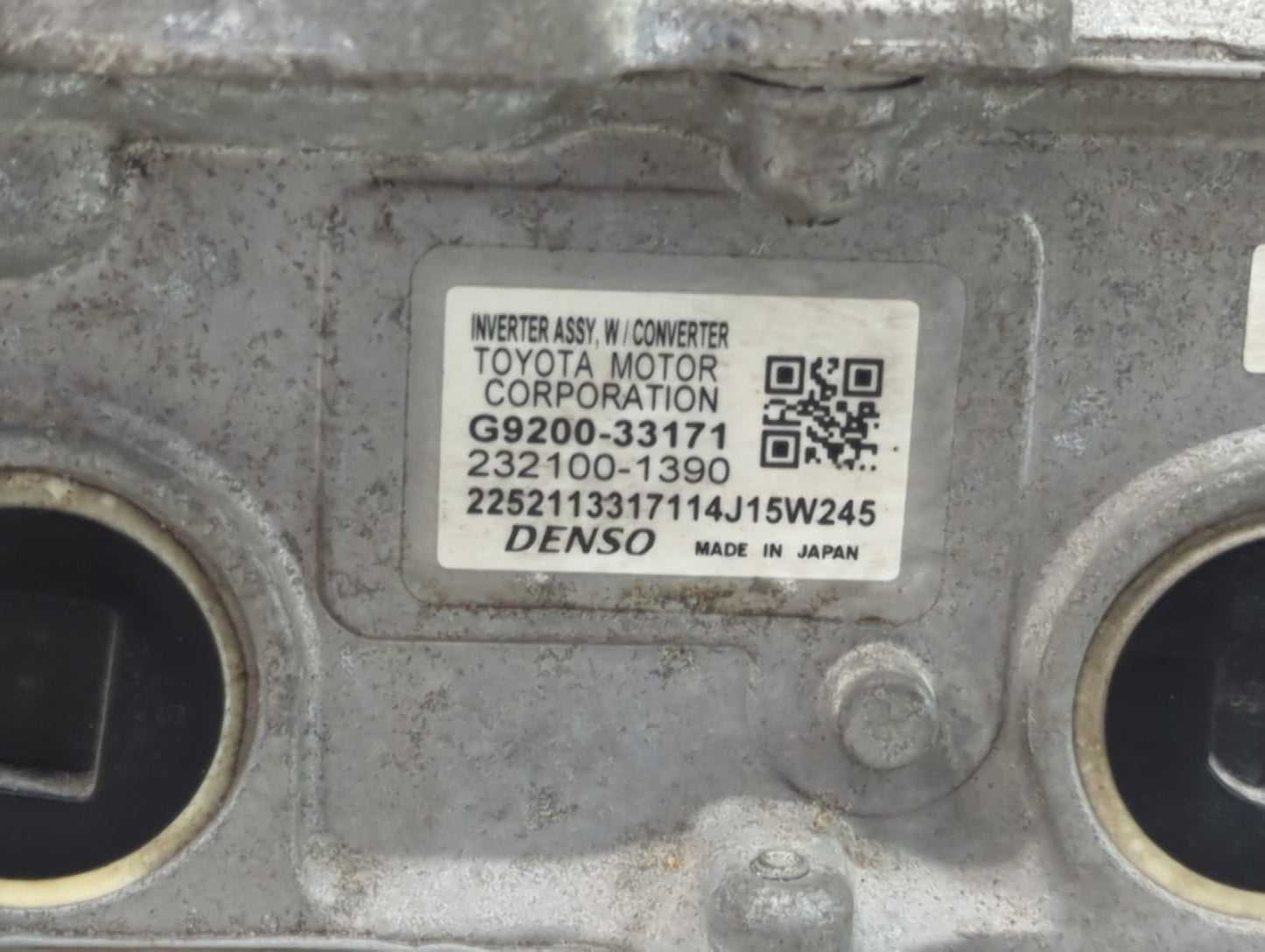 2013-2018 Lexus Es300h Hybrid DC Synergy Drive Power Inverter P/N:232100-1390 G9200-33171 Fits OEM Used Auto Parts - Oemused