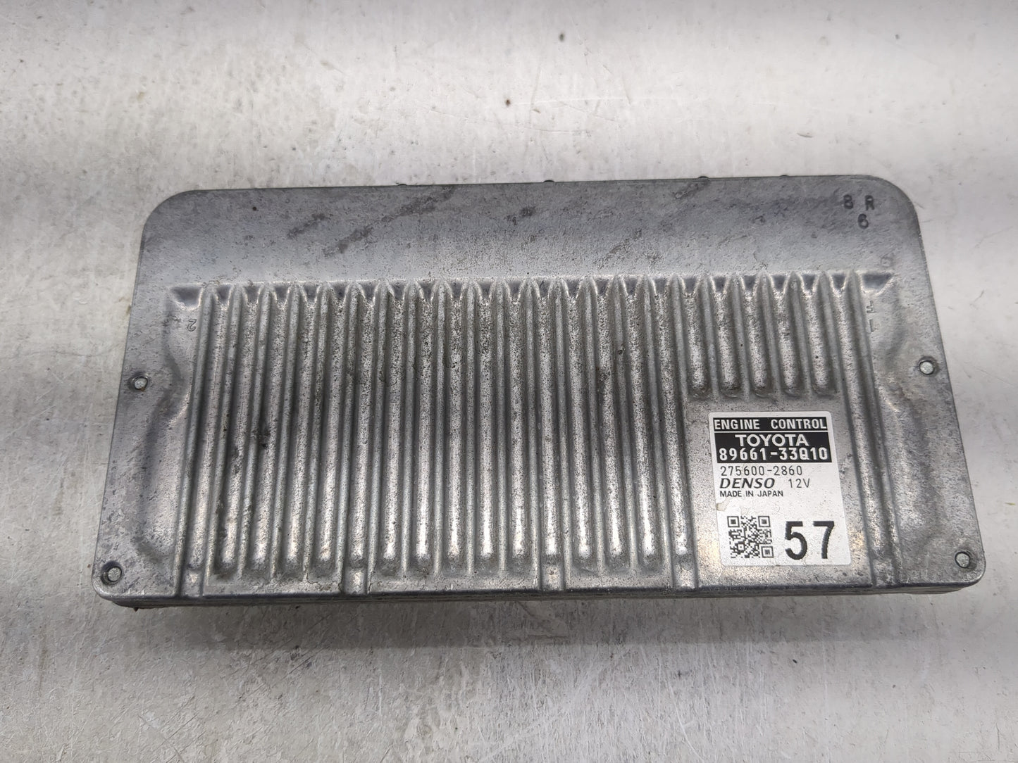 2015 Lexus Es350 PCM Engine Control Computer ECU ECM PCU OEM P/N:89661-33Q10 275600-2860 Fits OEM Used Auto Parts - Oemuseda