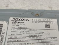 2015 Lexus Es350 Radio AM FM Cd Player Receiver Replacement P/N:86140-33200 138000-6200G101 Fits OEM Used Auto Parts - Oemus