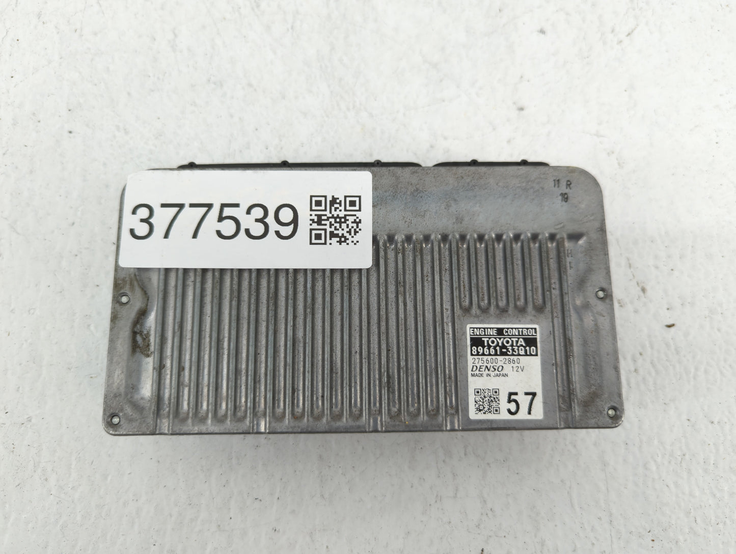 2015 Lexus Es350 PCM Engine Control Computer ECU ECM PCU OEM P/N:89661-33Q11 89661-33Q10 Fits OEM Used Auto Parts - Oemuseda