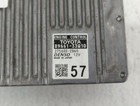2015 Lexus Es350 PCM Engine Control Computer ECU ECM PCU OEM P/N:89661-33Q11 89661-33Q10 Fits OEM Used Auto Parts - Oemuseda