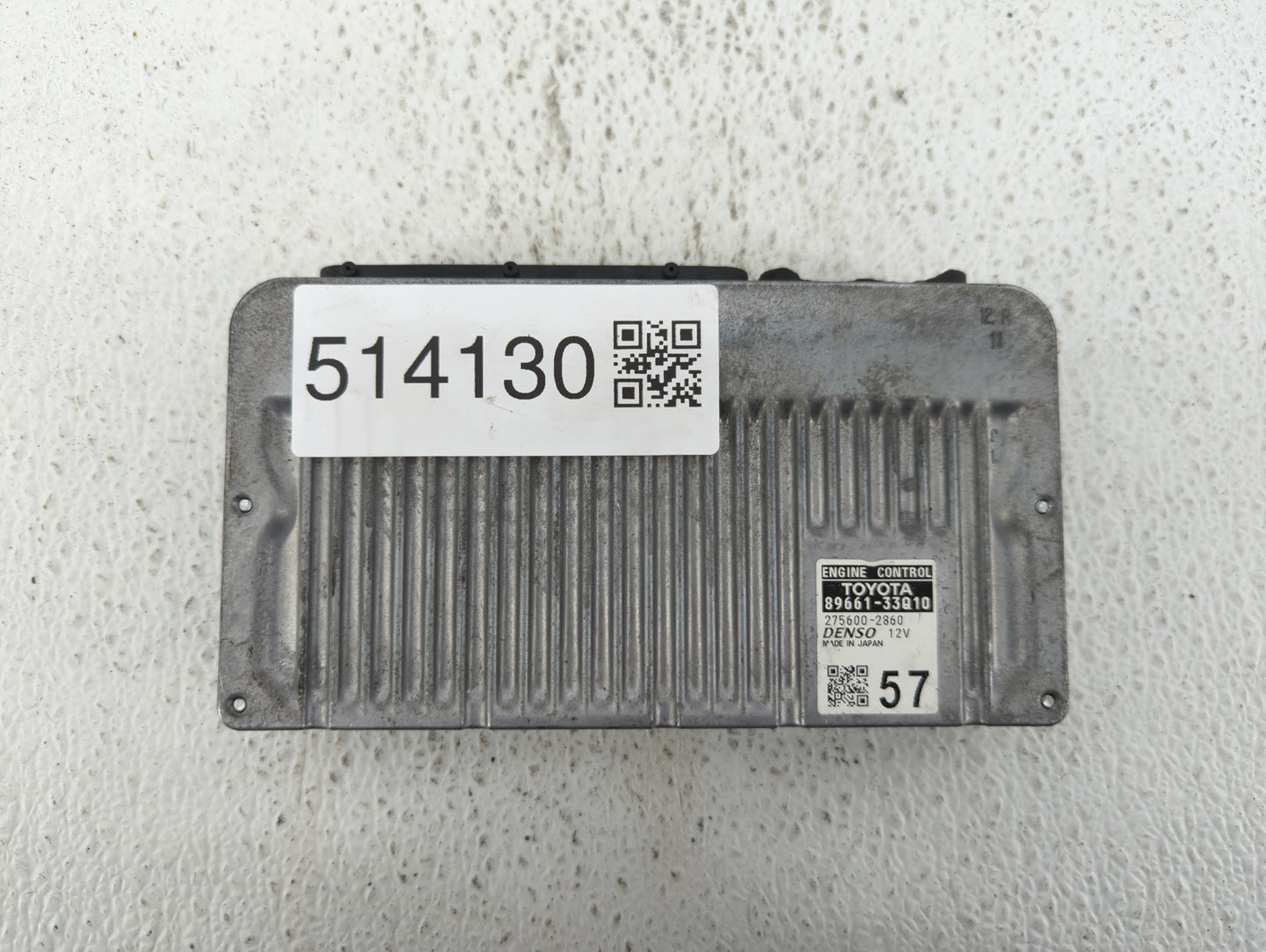 2015 Lexus Es350 PCM Engine Control Computer ECU ECM PCU OEM P/N:89661-33Q11 89661-33Q10 Fits OEM Used Auto Parts - Oemuseda