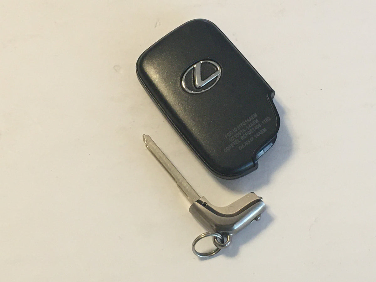 Lexus Keyless Entry Remote Fob HYQ14AEM GNE 271451-6601 4 buttons - Oemusedautoparts1.com