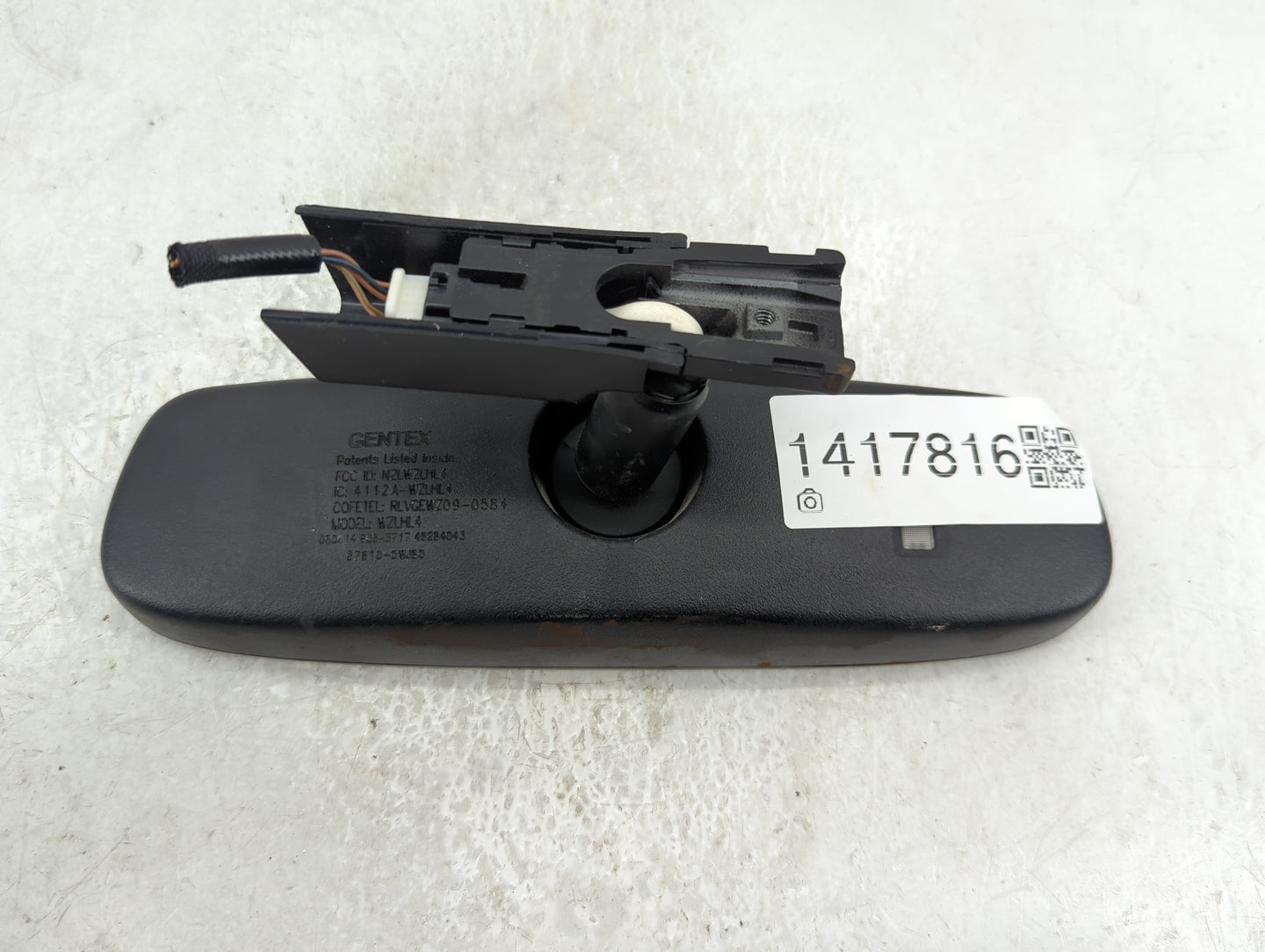 2014-2015 Lexus Is250 Interior Rear View Mirror Replacement OEM P/N:4112A-WZLHL4 Fits Fits 2014 2015 2016 OEM Used Auto Part