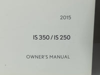 2015 Lexus Is350 Owners Manual Book Guide P/N:01999-53C50 OEM Used Auto Parts - Oemusedautoparts1.com