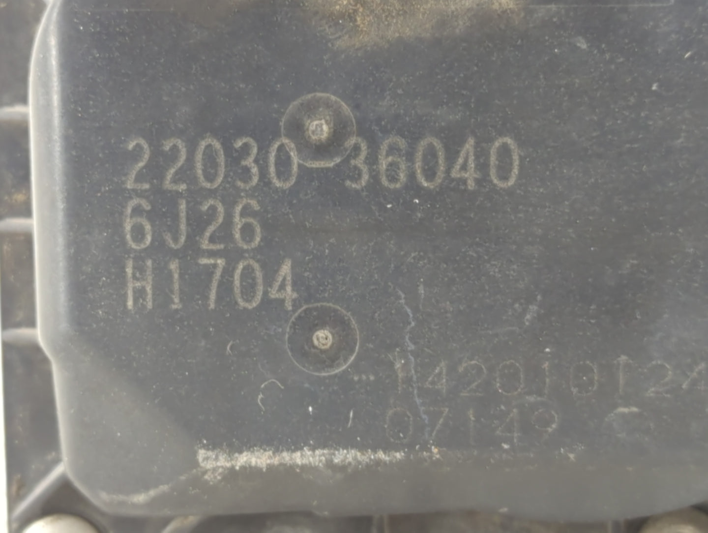 2015-2017 Lexus Nx200t Throttle Body P/N:22030-36040 Fits Fits 2015 2016 2017 2018 2019 2020 2021 OEM Used Auto Parts - Oemu