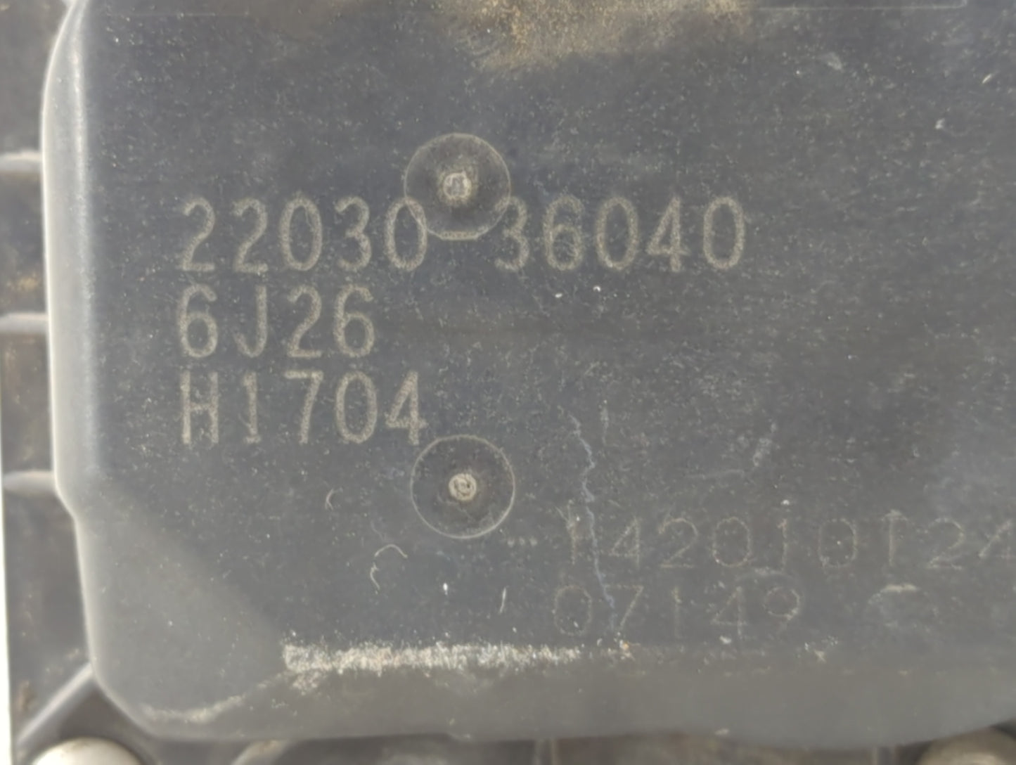 2015-2017 Lexus Nx200t Throttle Body P/N:22030-36040 Fits Fits 2015 2016 2017 2018 2019 2020 2021 OEM Used Auto Parts - Oemu