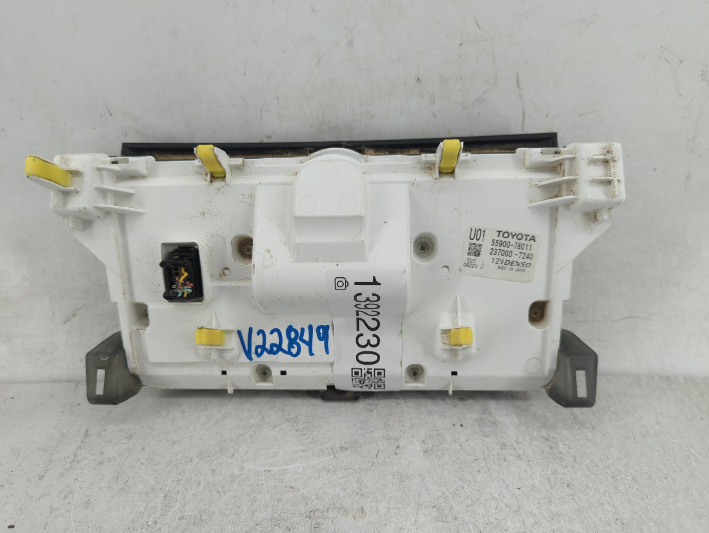 2015-2017 Lexus Nx200t Climate Control Module Temperature AC/Heater Replacement P/N:237000-7240 55900-78011 Fits OEM Used Au