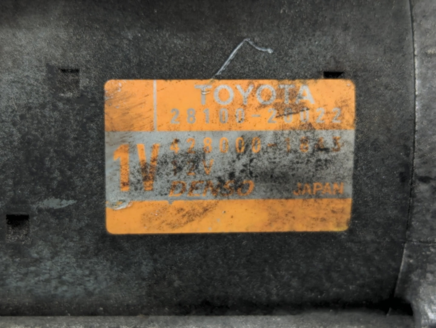 2015-2017 Lexus Nx200t Car Starter Motor Solenoid OEM P/N:28100-20022 Fits OEM Used Auto Parts - Oemusedautoparts1.com