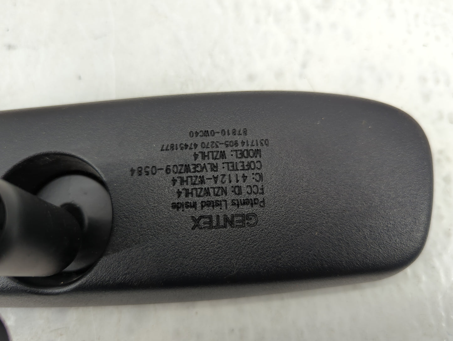 2013-2015 Lexus Rx350 Interior Rear View Mirror Replacement OEM P/N:4112A-WZLHL4 Fits Fits 2013 2014 2015 OEM Used Auto Part