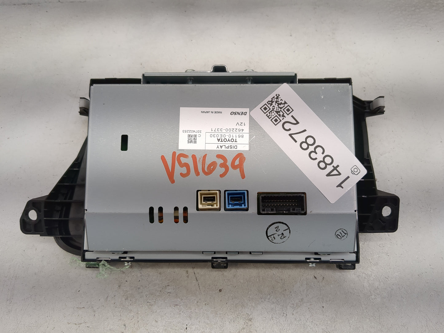2010-2015 Lexus Rx350 Information Display Screen 1483872 - Oemusedautoparts1.com