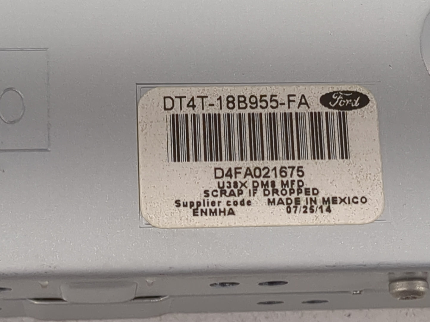 2015 Lincoln Edge Information Display Screen - Oemusedautoparts1.com