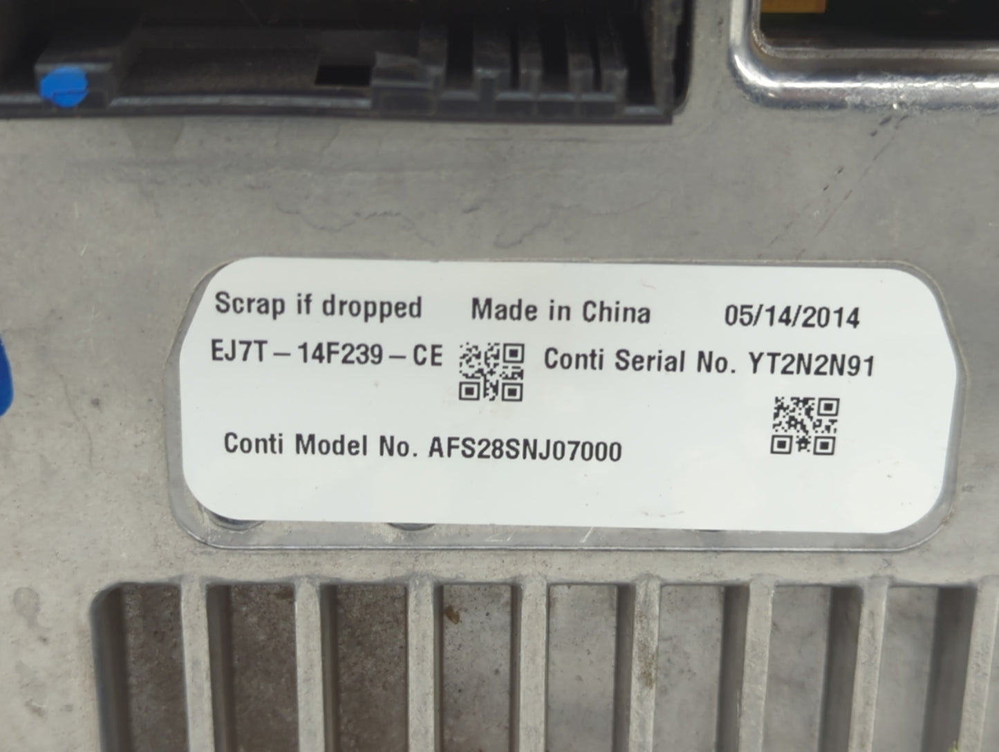 2015-2015 Lincoln Mkc Information Display Screen - Oemusedautoparts1.com