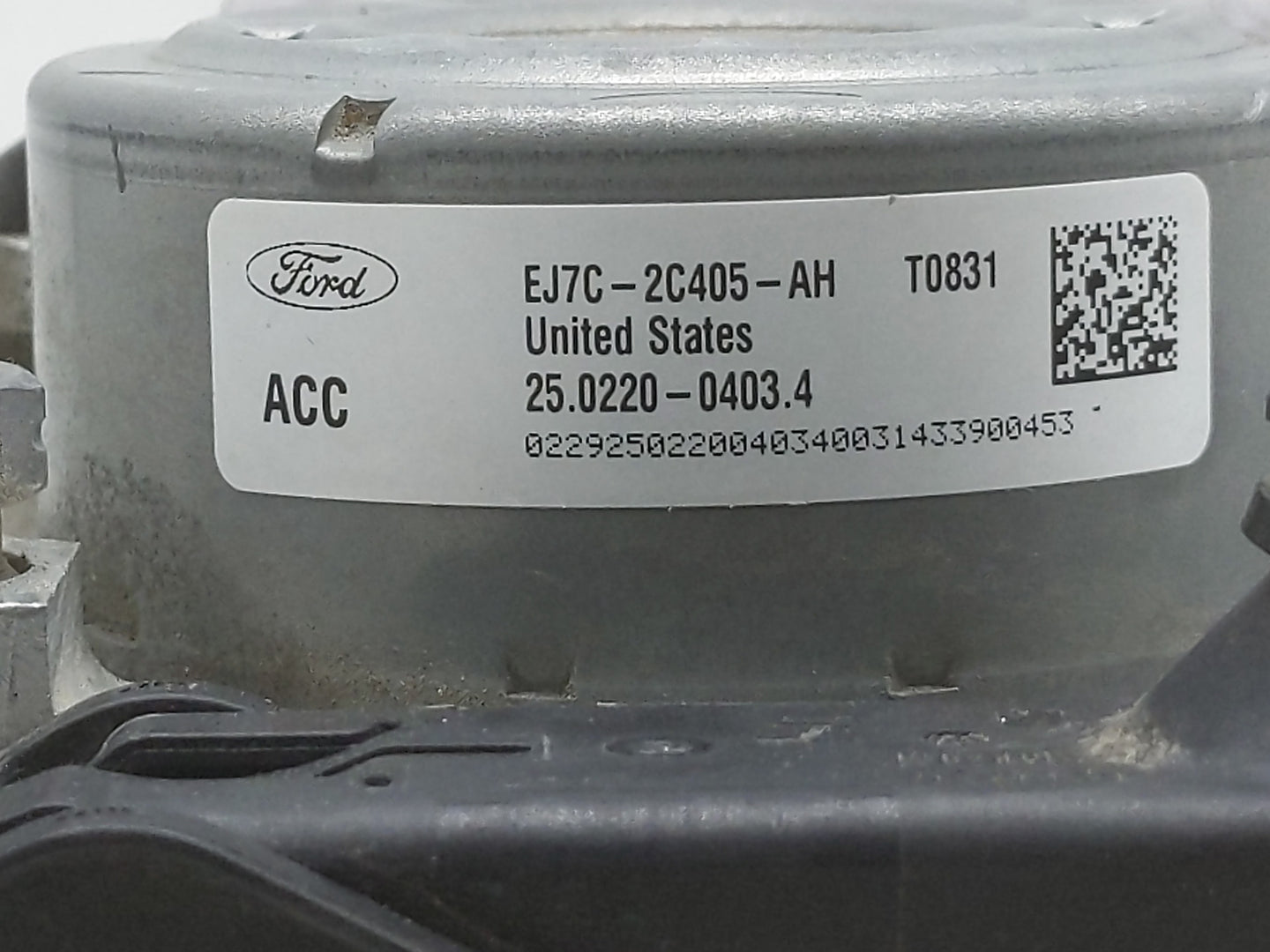 2015 Lincoln Mkc ABS Pump Control Module Replacement P/N:EJ7C-2C405-AH Fits OEM Used Auto Parts - Oemusedautoparts1.com