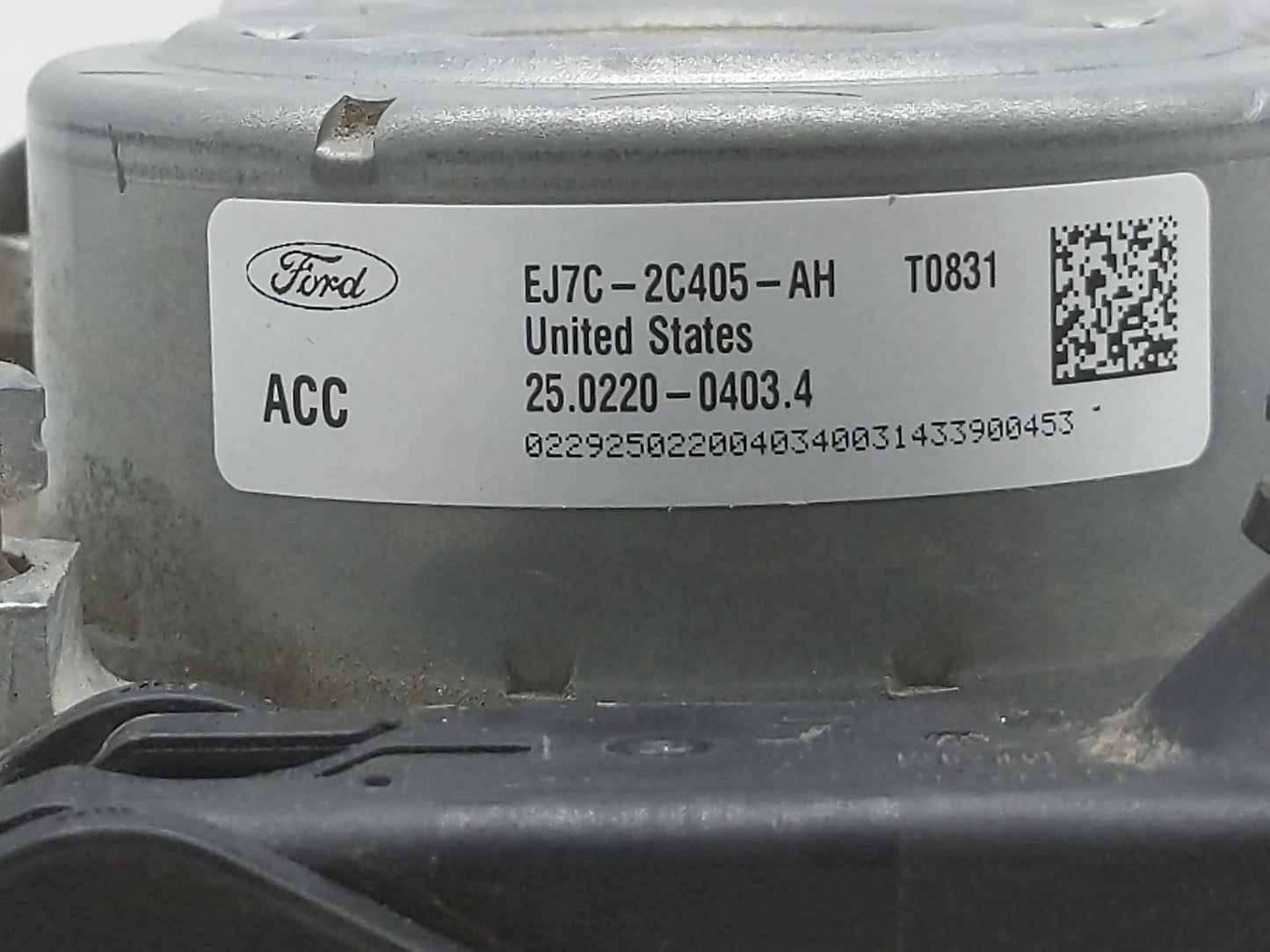 2015 Lincoln Mkc ABS Pump Control Module Replacement P/N:EJ7C-2C405-AH Fits OEM Used Auto Parts - Oemusedautoparts1.com