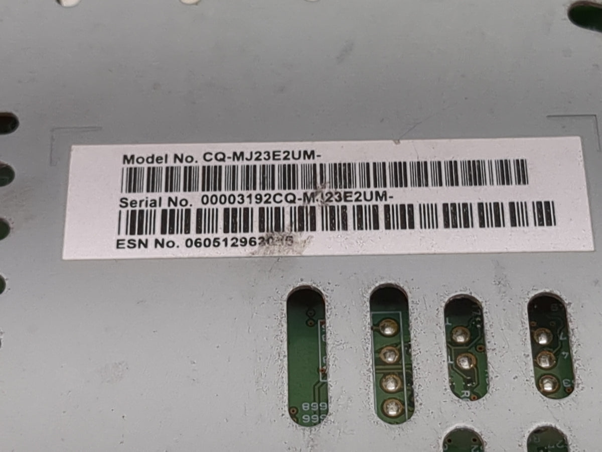 2015-2016 Lincoln Mkc Radio AM FM Cd Player Receiver Replacement P/N:CQ-MJ23E2UM Fits Fits 2015 2016 OEM Used Auto Parts - O
