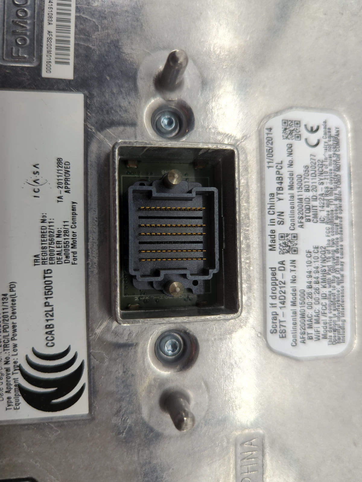 Lincoln Mkc Communication Control Module 1515971 - Oemusedautoparts1.com