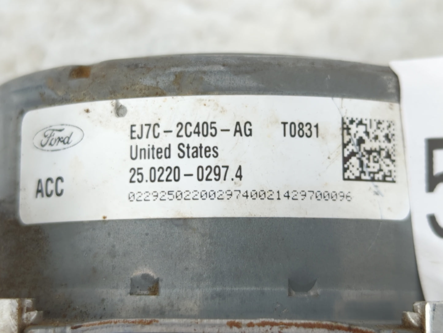 2015 Lincoln Mkc ABS Pump Control Module Replacement P/N:EJ7C-2C405-AG Fits OEM Used Auto Parts - Oemusedautoparts1.com