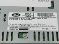 2015-2015 Lincoln Mkc Am Fm Cd Player Radio Receiver - Oemusedautoparts1.com