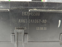2015-2016 Lincoln Mkc Fusebox Fuse Box Panel Relay Module P/N:AV6T-14A067-AD Fits Fits 2015 2016 OEM Used Auto Parts - Oemus
