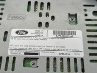 2015 Lincoln Mkc Radio AM FM Cd Player Receiver Replacement P/N:EJ7T-19C107-AF Fits OEM Used Auto Parts - Oemusedautoparts1.