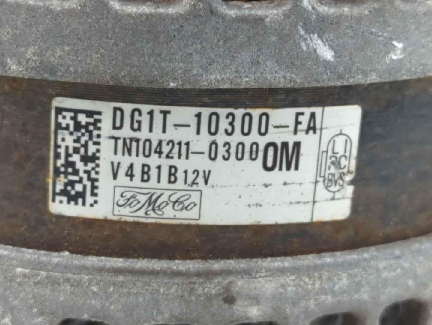 2015-2019 Lincoln Mkc Alternator Replacement Generator Charging Assembly Engine OEM P/N:DG1T-10300-FA Fits OEM Used Auto Par