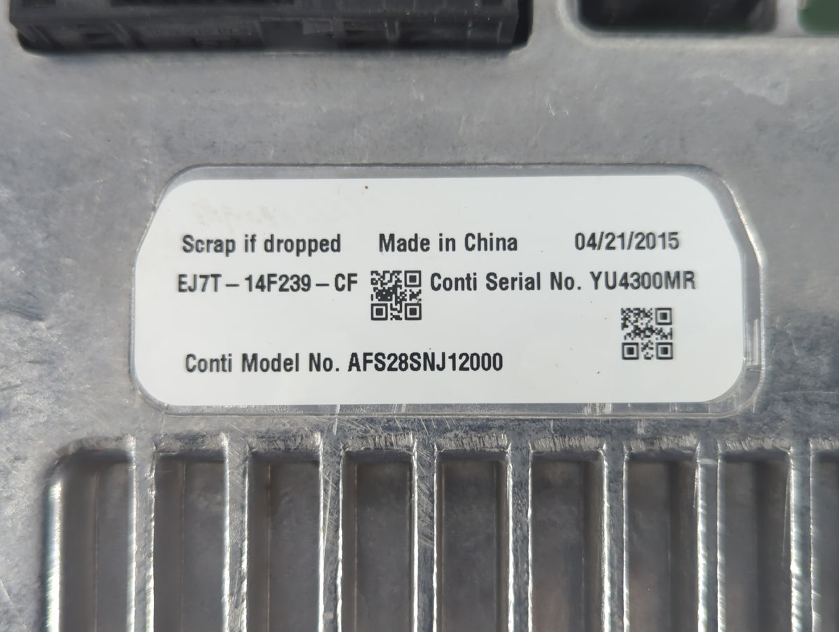 2015-2015 Lincoln Mkc Information Radio Display Screen - Oemusedautoparts1.com