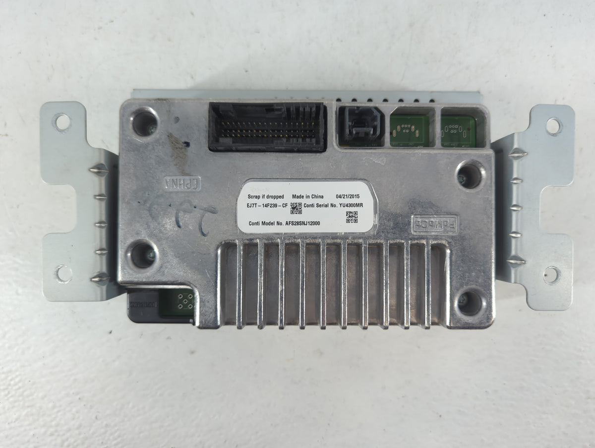 2015-2015 Lincoln Mkc Information Radio Display Screen - Oemusedautoparts1.com