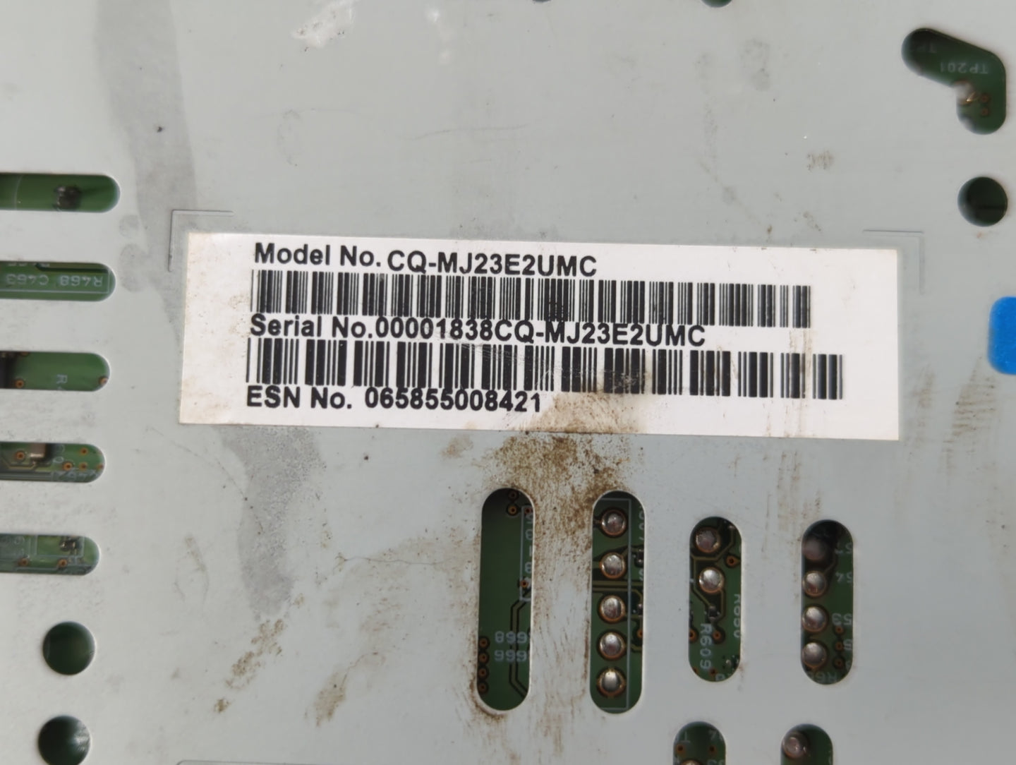 2015 Lincoln Mkc Radio AM FM Cd Player Receiver Replacement P/N:CQ-MJ23E2UMC Fits OEM Used Auto Parts - Oemusedautoparts1.co