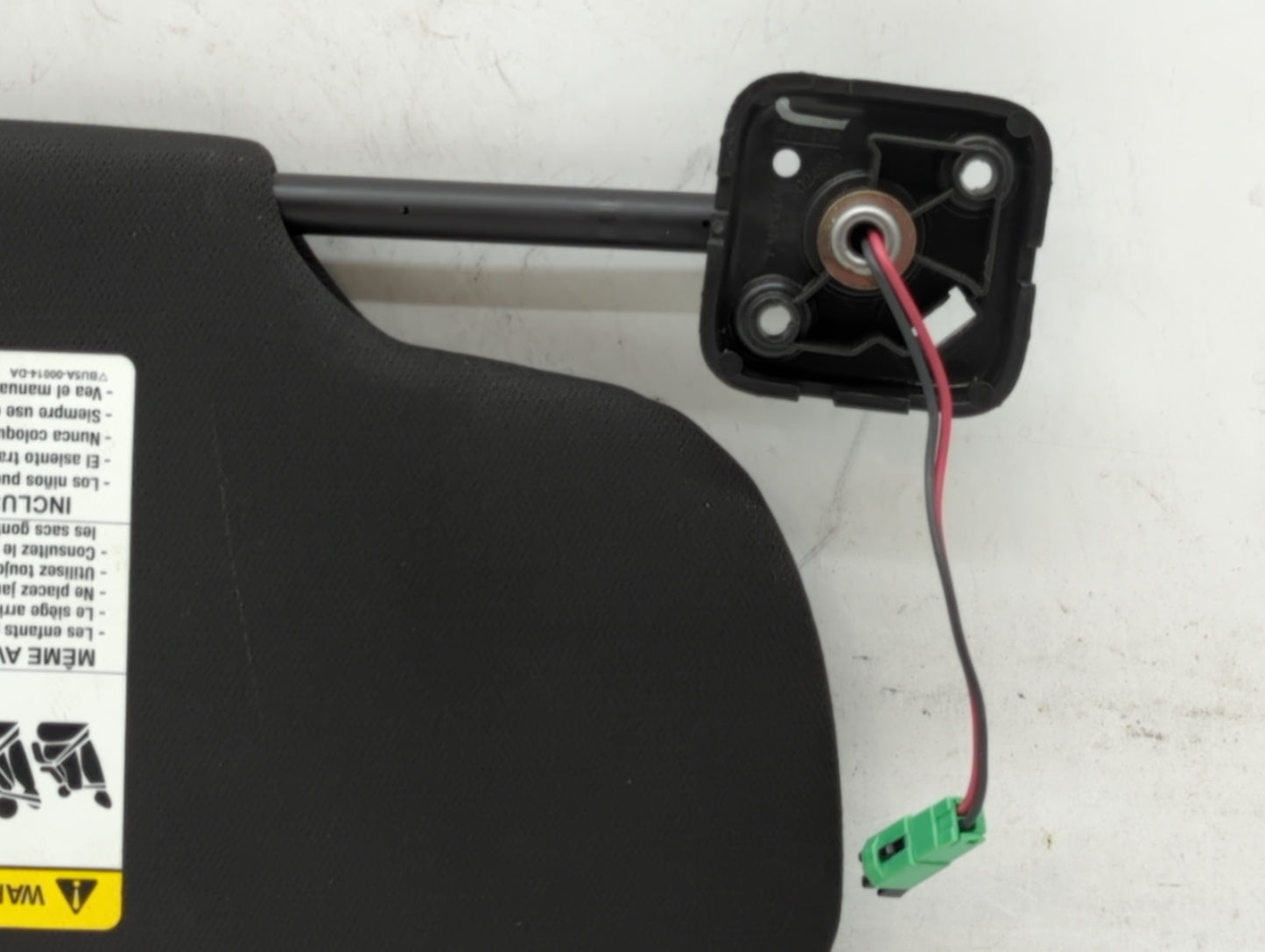 2010-2016 Lincoln Mks Sun Visor Shade Replacement Passenger Right Mirror Fits OEM Used Auto Parts - Oemusedautoparts1.com