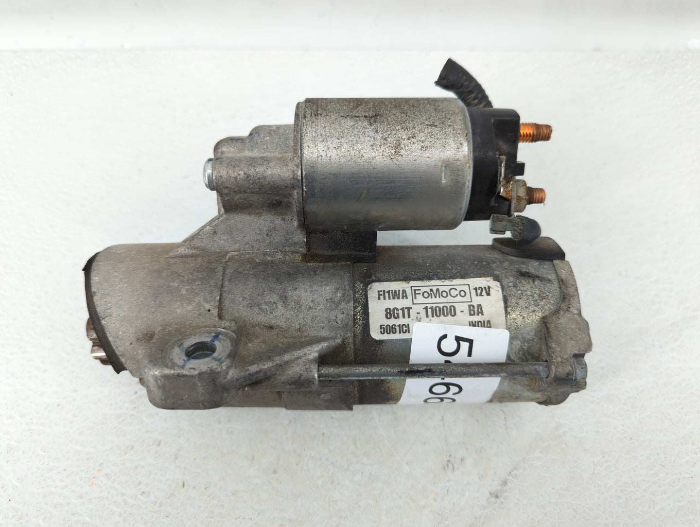 2009-2016 Lincoln Mks Car Starter Motor Solenoid OEM P/N:8G1T-11000-BA Fits OEM Used Auto Parts - Oemusedautoparts1.com