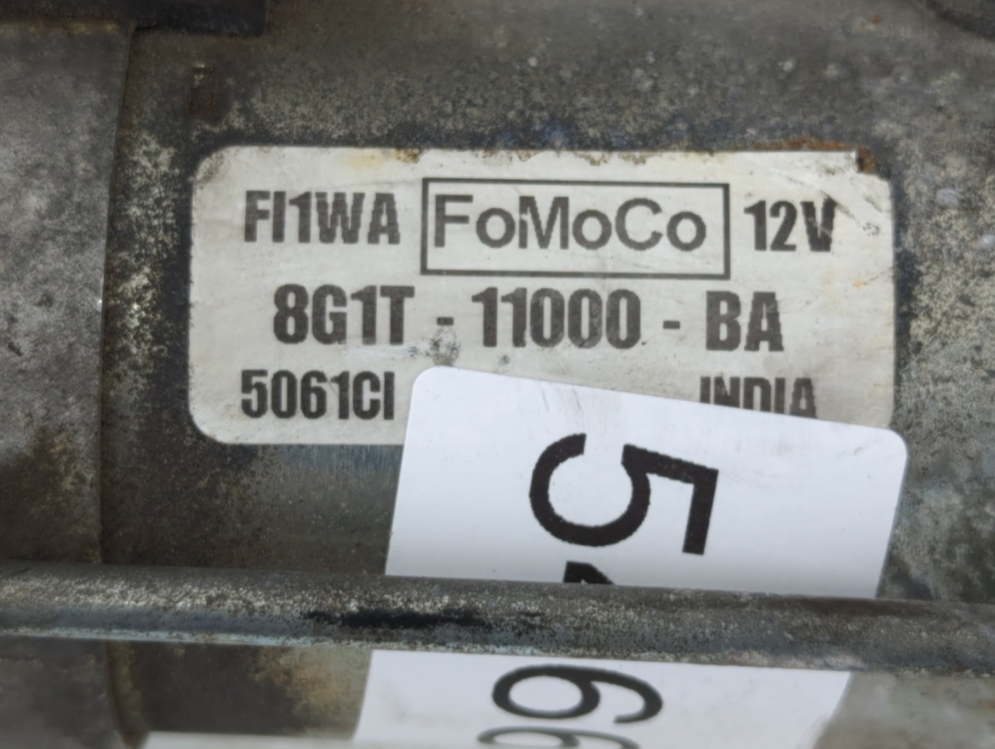2009-2016 Lincoln Mks Car Starter Motor Solenoid OEM P/N:8G1T-11000-BA Fits OEM Used Auto Parts - Oemusedautoparts1.com