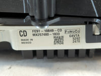 2014-2015 Lincoln Mkt Instrument Cluster Speedometer Gauges P/N:MX257480-1833 FE9T-10849-CD Fits Fits 2014 2015 OEM Used Aut