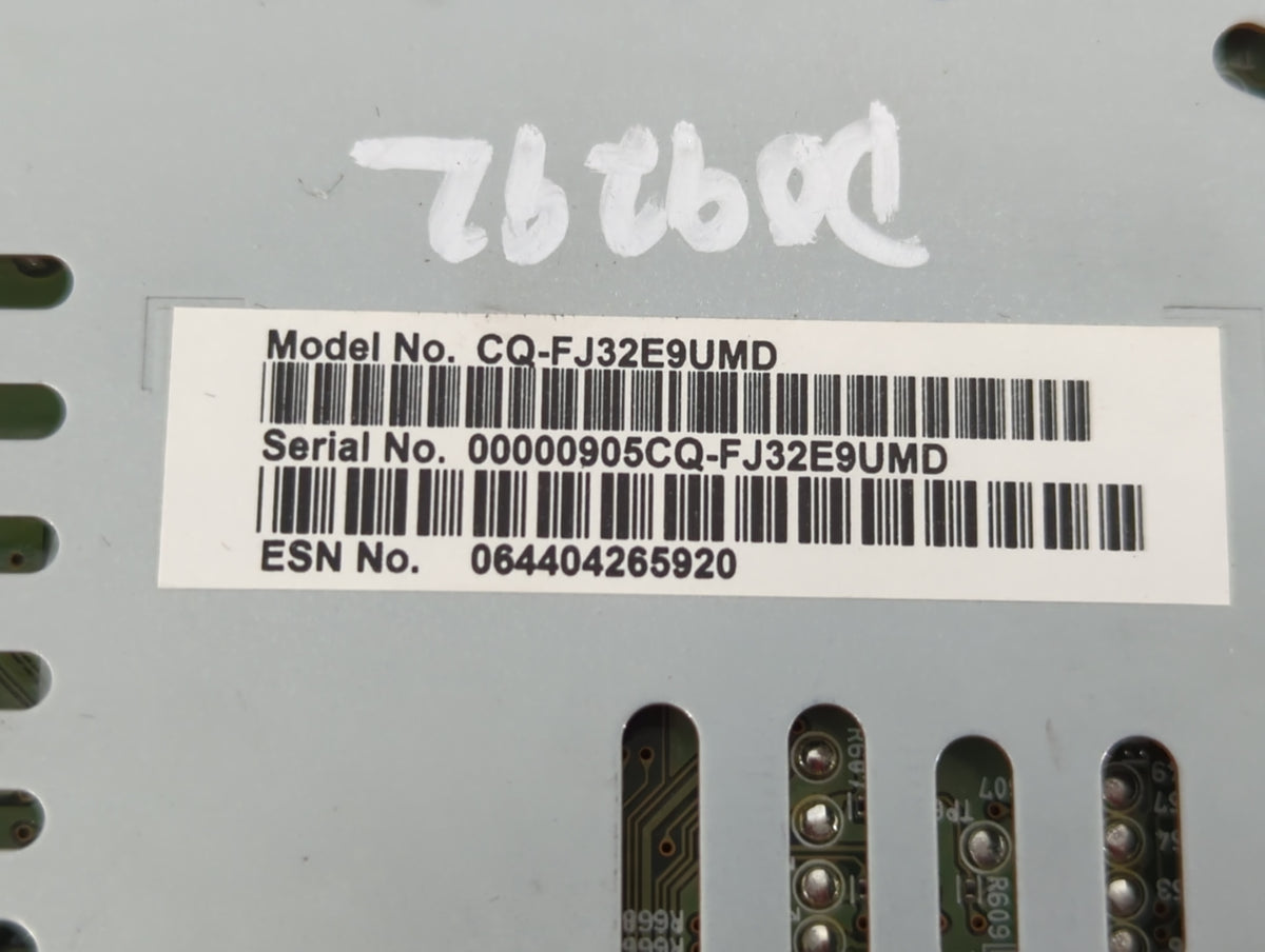 2014-2015 Lincoln Mkt Radio AM FM Cd Player Receiver Replacement P/N:CQ-FJ32E9UMD Fits Fits 2014 2015 OEM Used Auto Parts - 