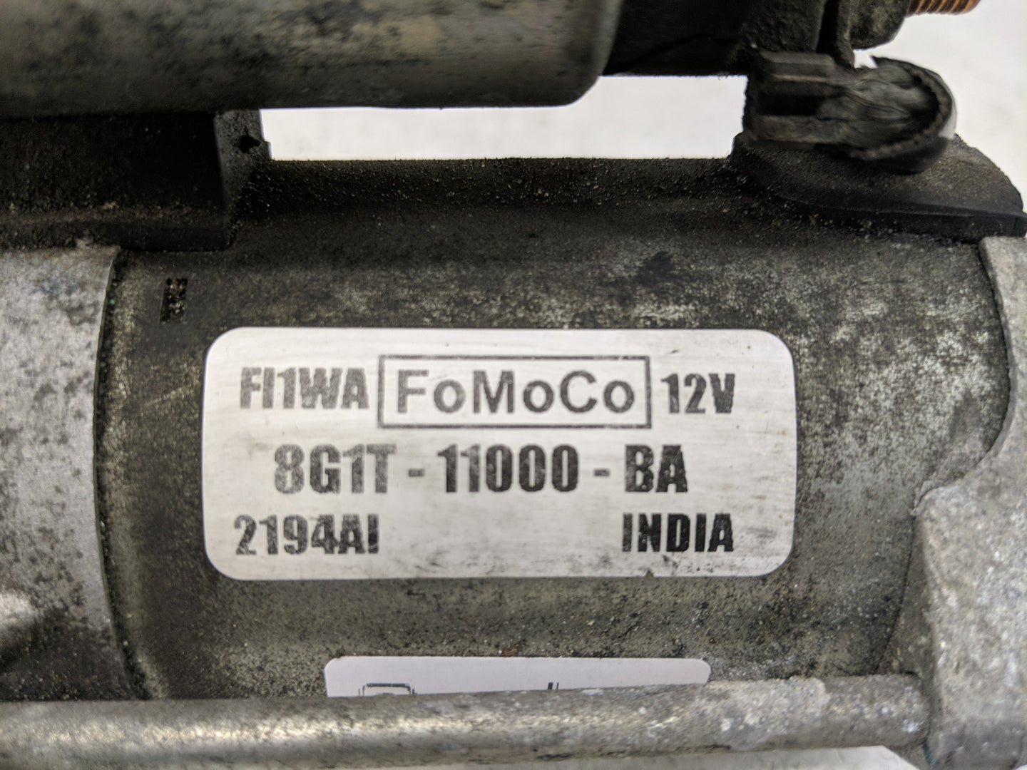 2007-2018 Lincoln Mkx Car Starter Motor Solenoid OEM P/N:8G1T-11000-BA Fits OEM Used Auto Parts - Oemusedautoparts1.com