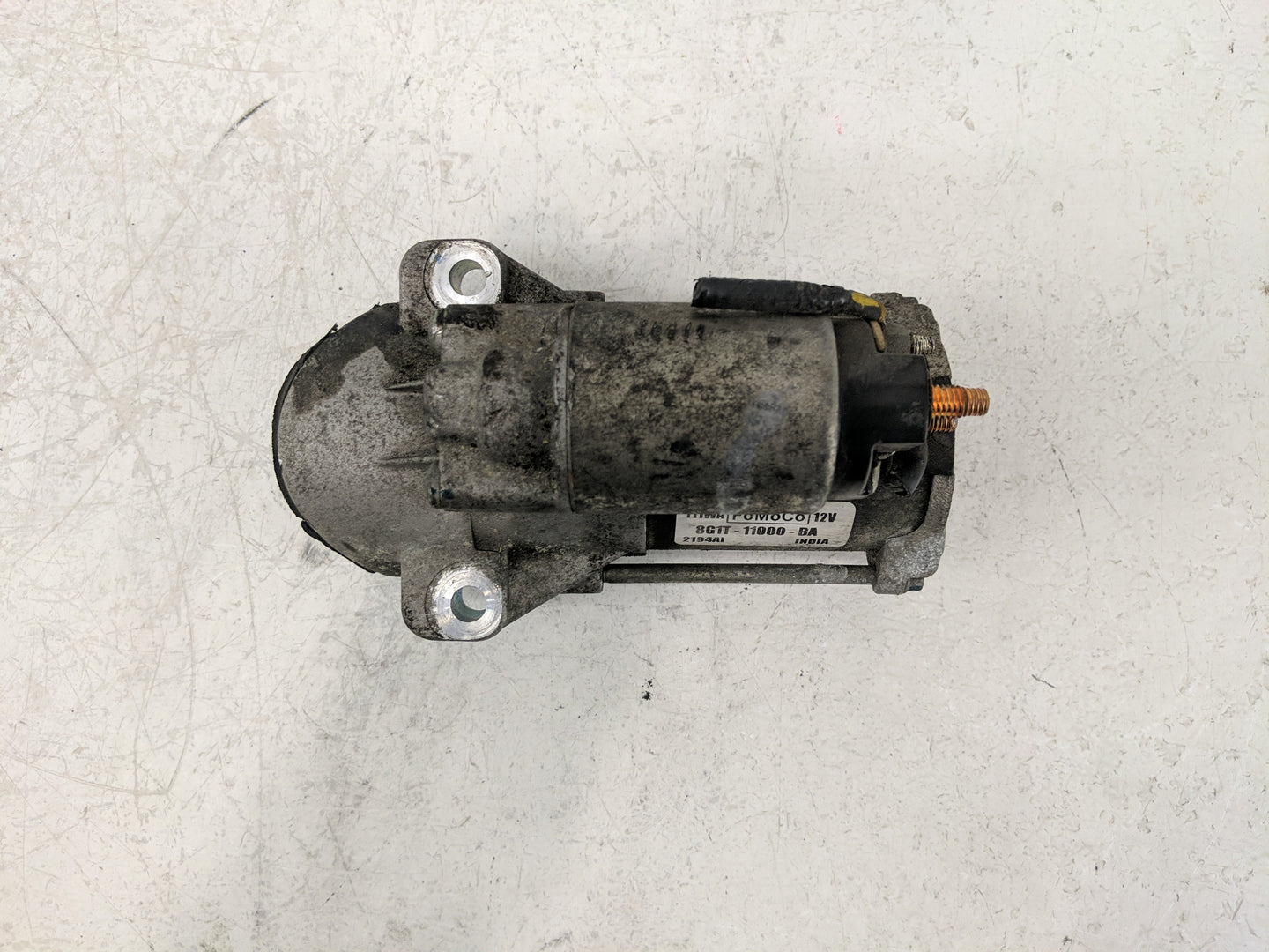 2007-2018 Lincoln Mkx Car Starter Motor Solenoid OEM P/N:8G1T-11000-BA Fits OEM Used Auto Parts - Oemusedautoparts1.com