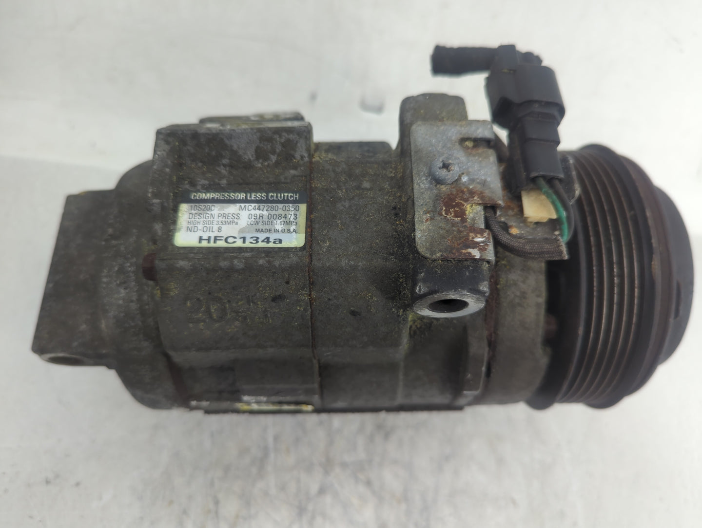 2011-2015 Lincoln Mkx Air Conditioning A/c Ac Compressor Oem - Oemusedautoparts1.com